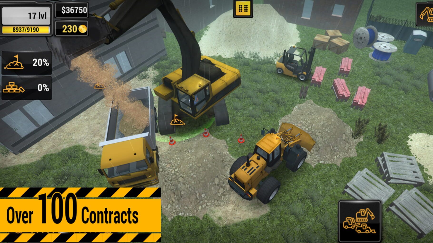 Construction Machines Simulator screenshot