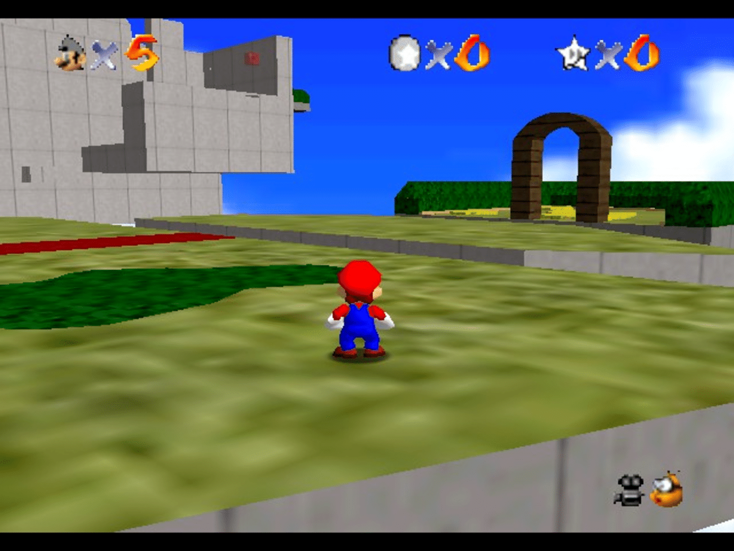 Super Mario 64 Shining Stars screenshot