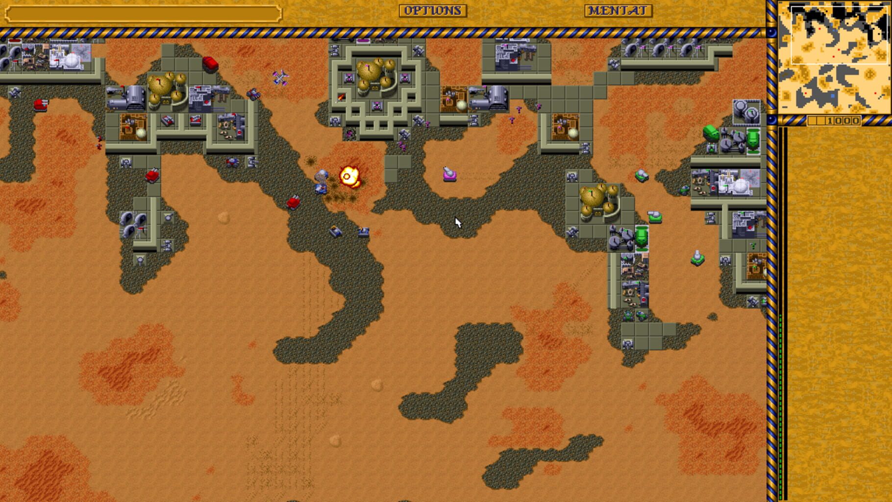 Captura de pantalla - Dune Legacy
