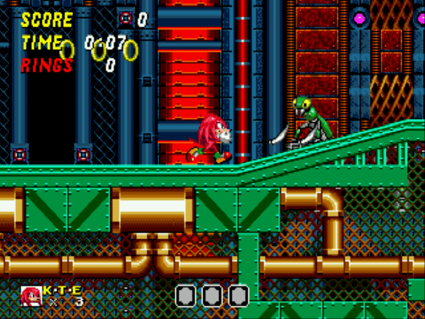 Knuckles' Emerald Hunt screenshot