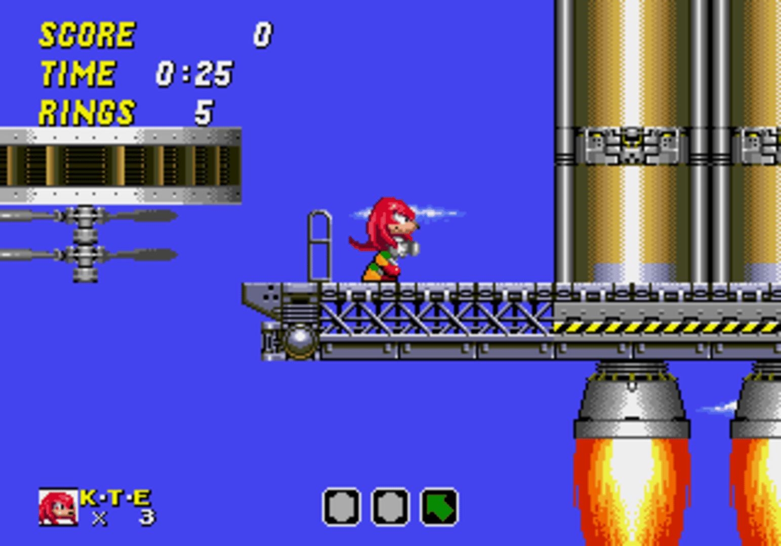 Knuckles' Emerald Hunt screenshot