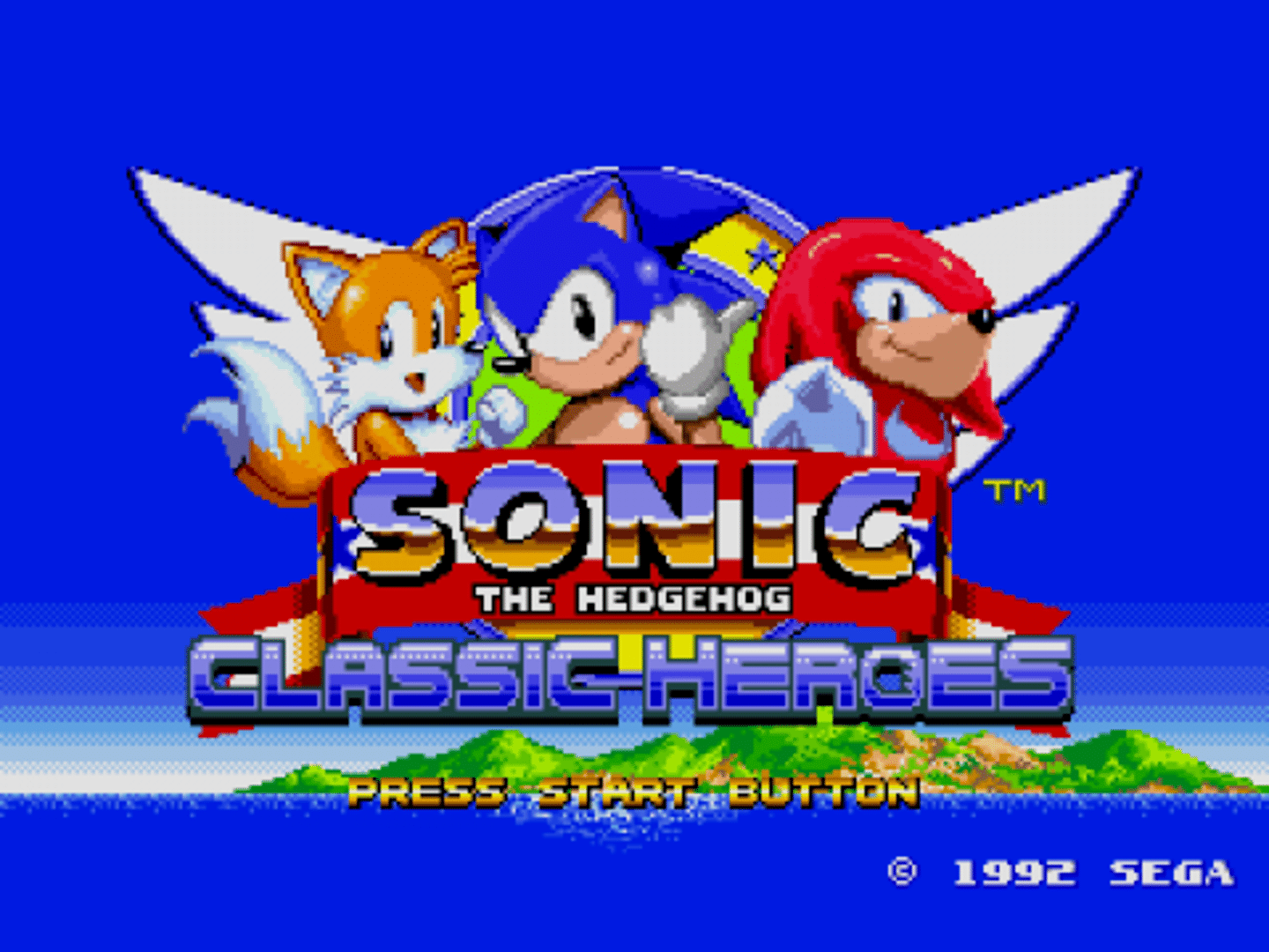 Sonic the Hedgehog Classic Heroes screenshot