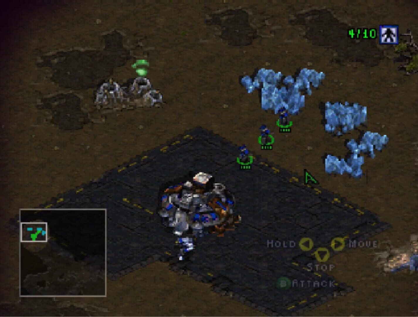 Captura de pantalla - StarCraft 64