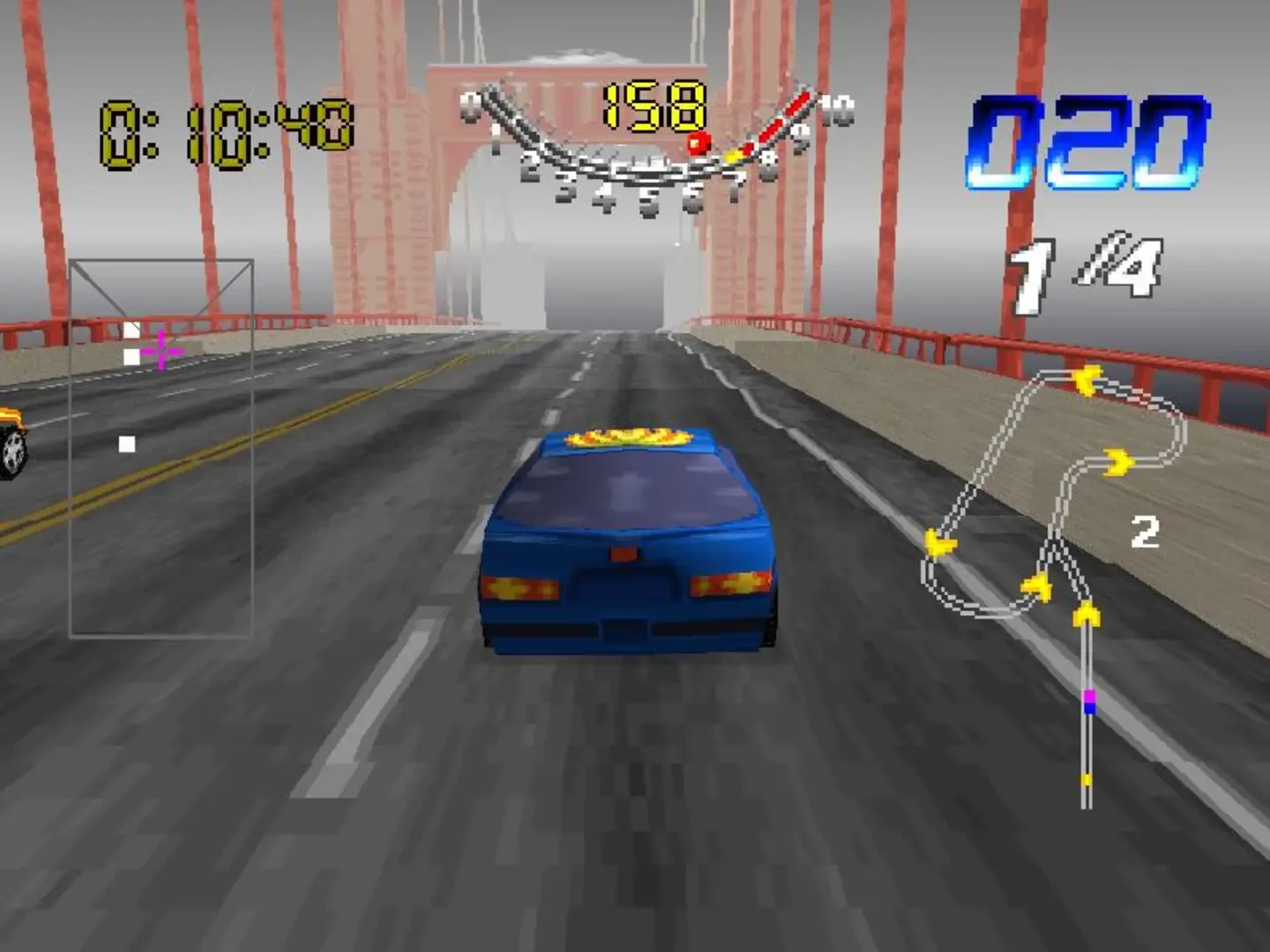 Captura de pantalla - San Francisco Rush: Extreme Racing