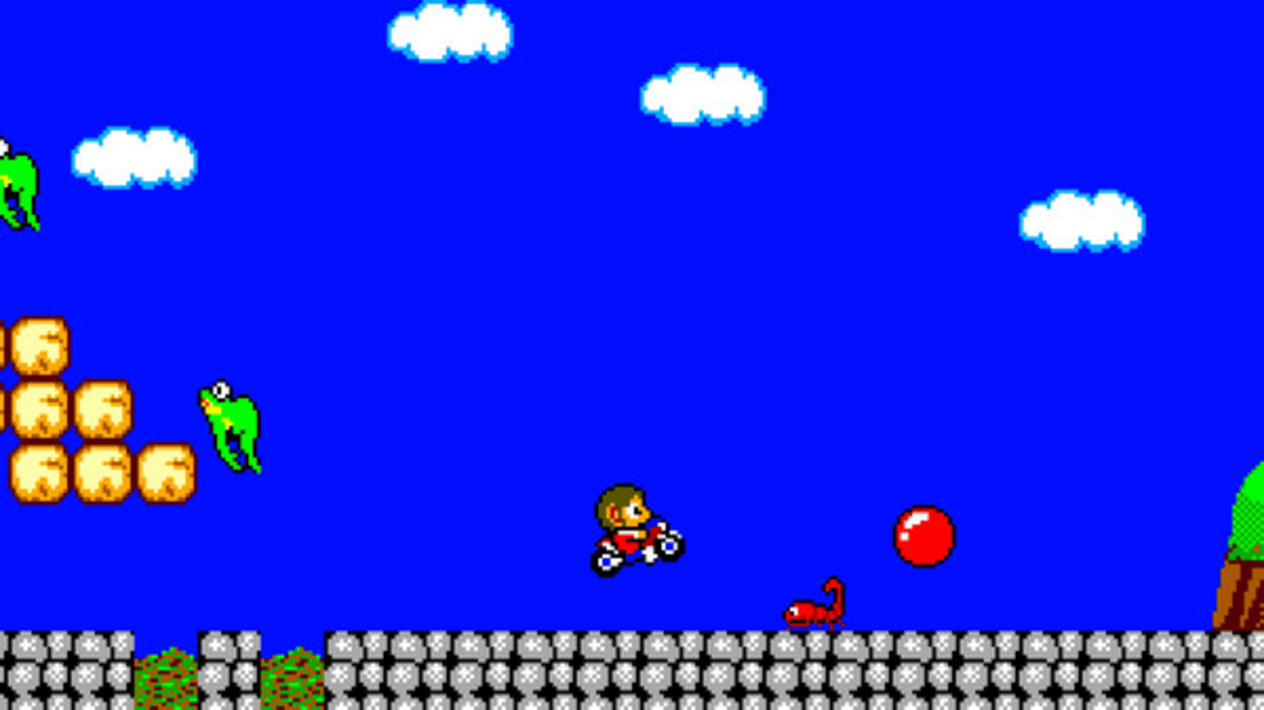 Alex Kidd in Miracle World DX screenshot