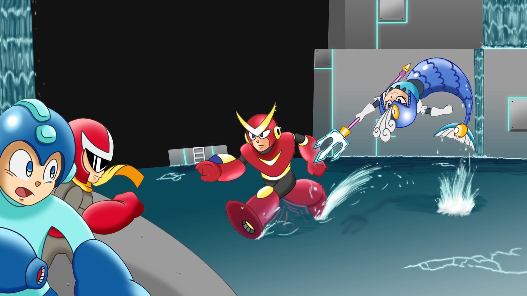 Captura de pantalla - Mega Man 2.5D