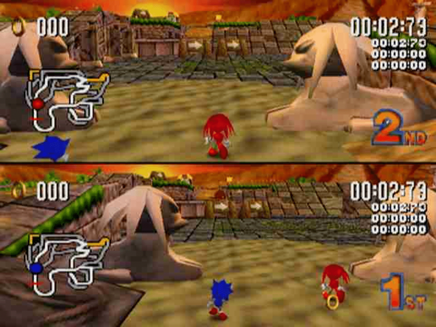 Sonic Gems Collection screenshot