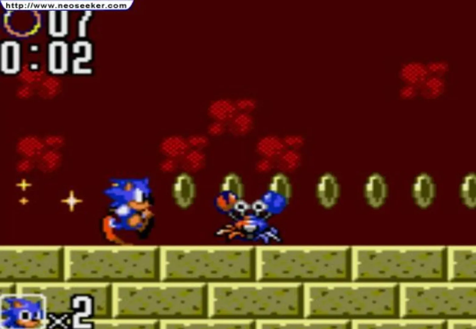 Captura de pantalla - Sonic Gems Collection