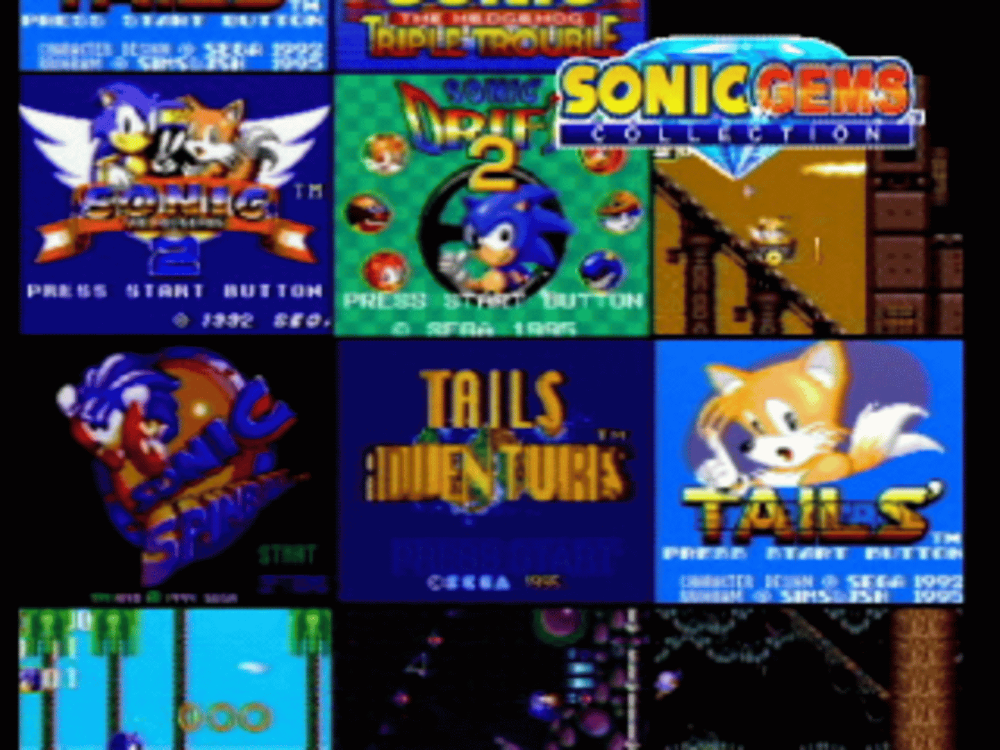 Sonic Gems Collection screenshot