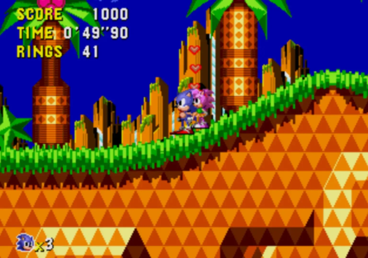 Captura de pantalla - Sonic Gems Collection