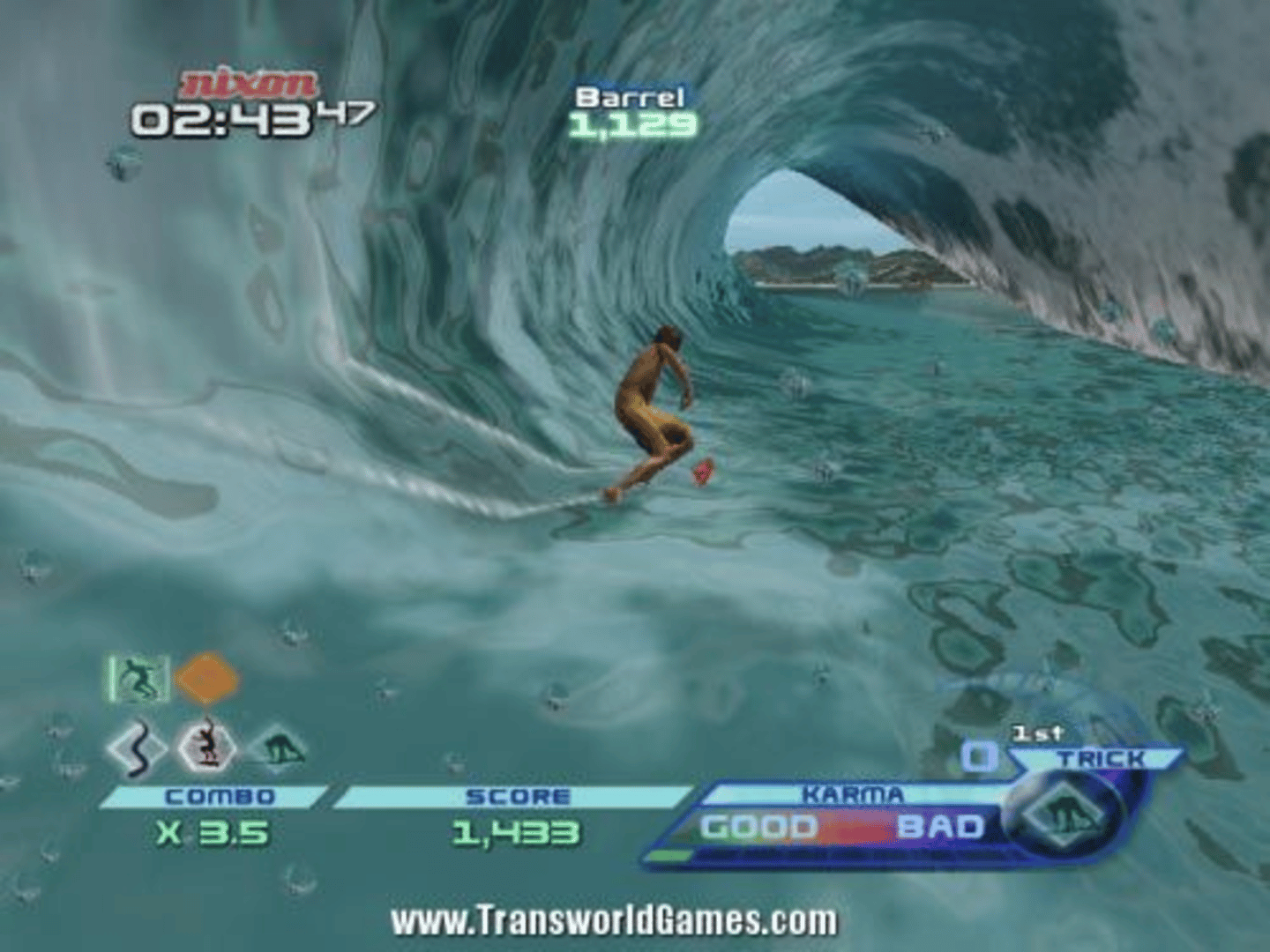 TransWorld Surf screenshot