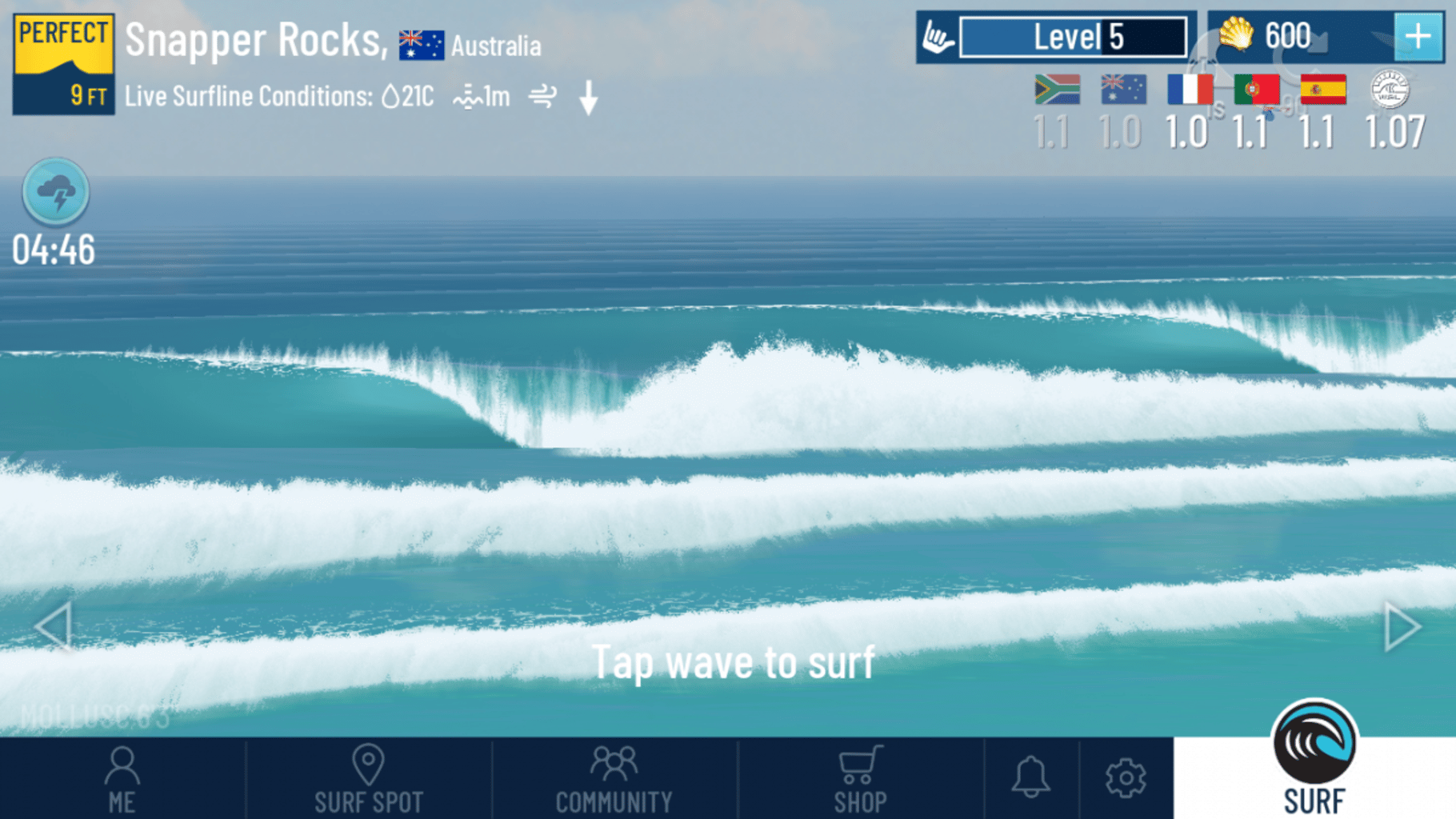 TransWorld Surf screenshot