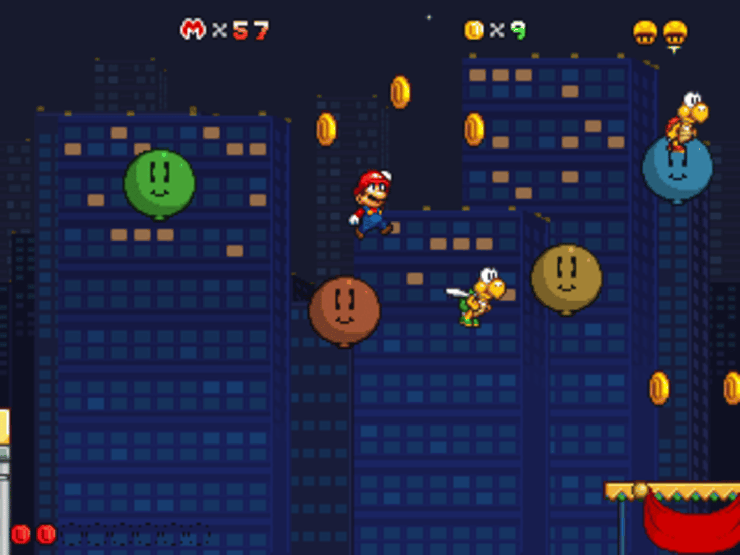 Super Mario Bros. & The Midas Machine screenshot