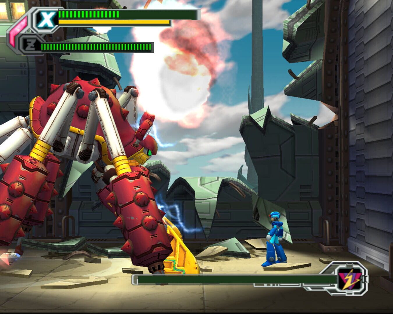 Captura de pantalla - Mega Man X8