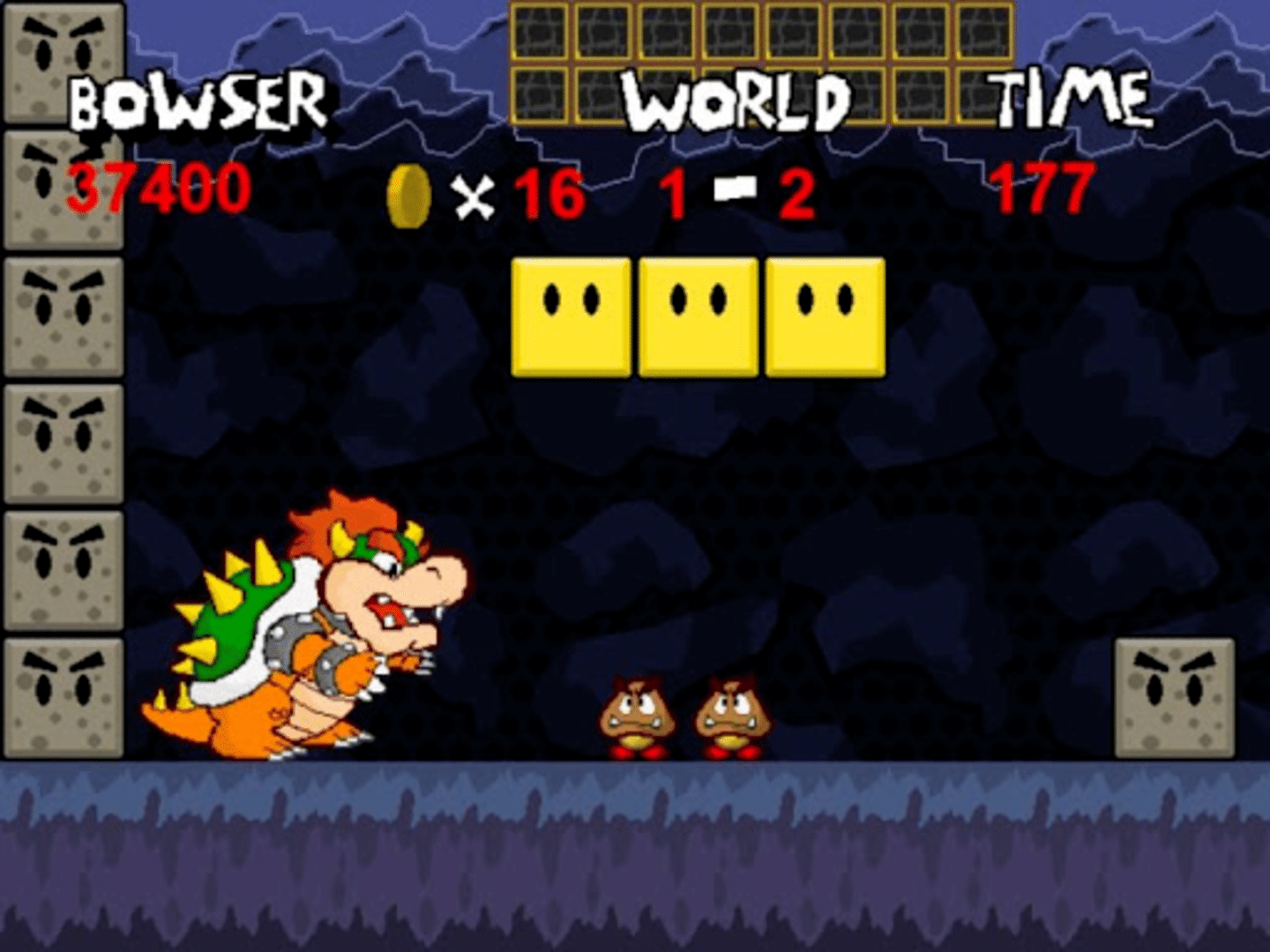 Paper Bowser World screenshot