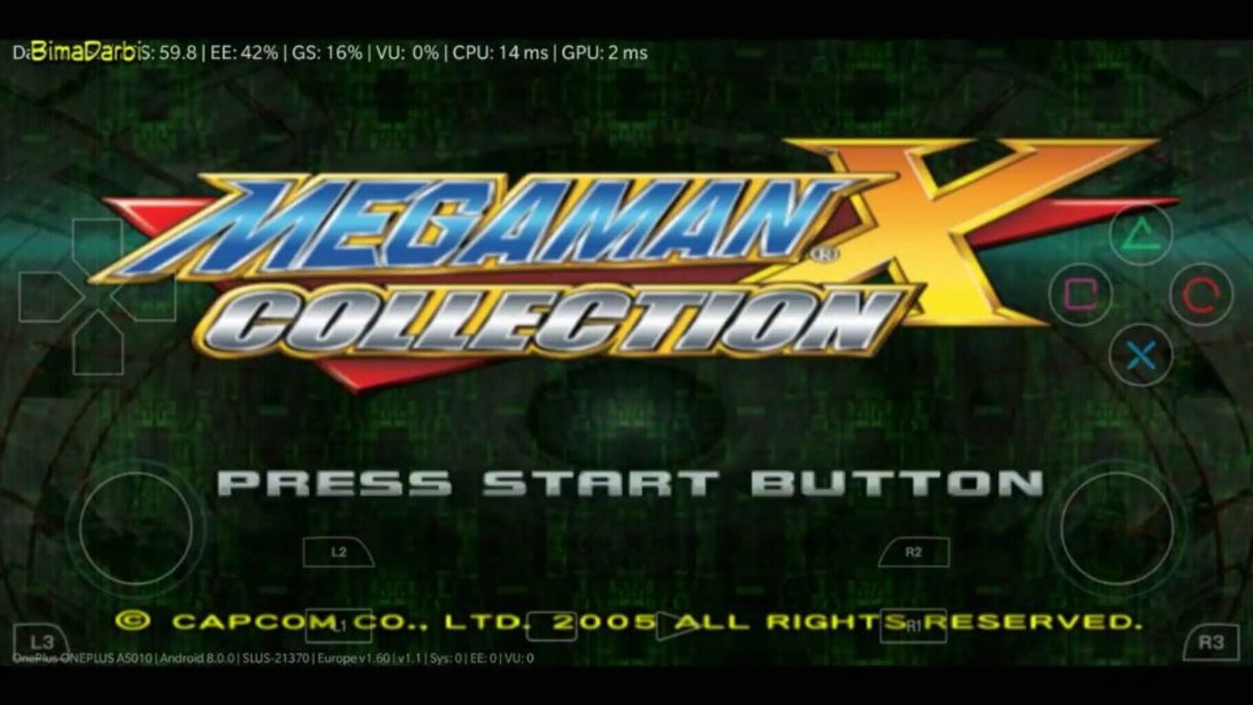 Captura de pantalla - Mega Man X Collection