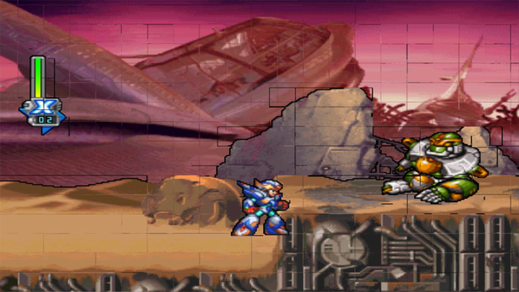 Captura de pantalla - Mega Man X Collection