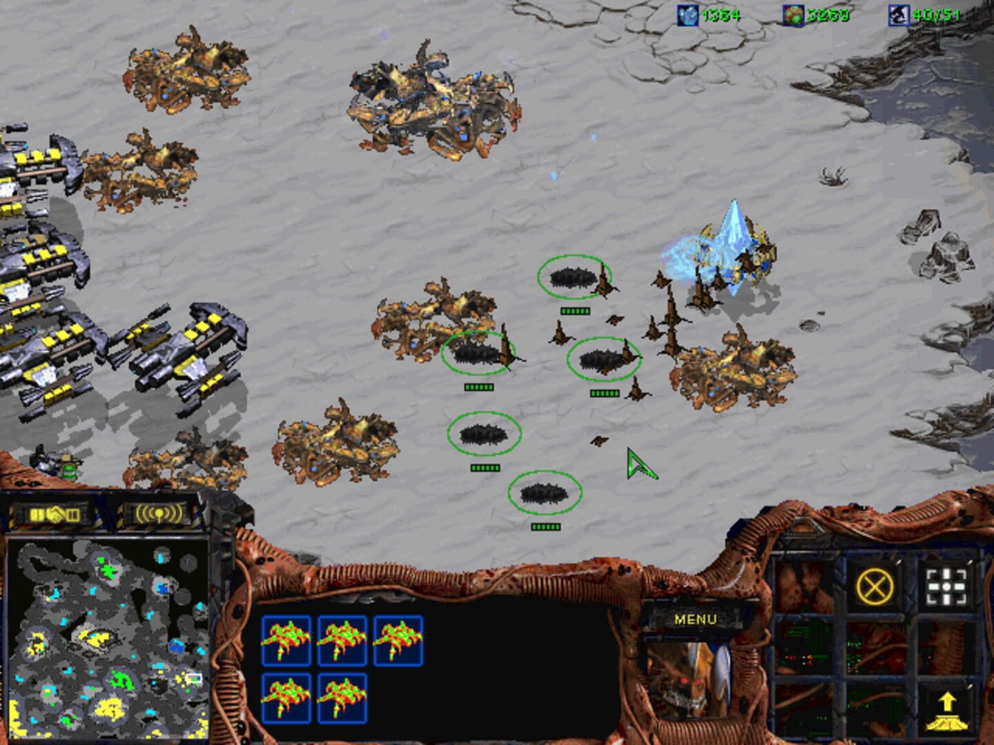 Captura de pantalla - StarCraft: Brood War