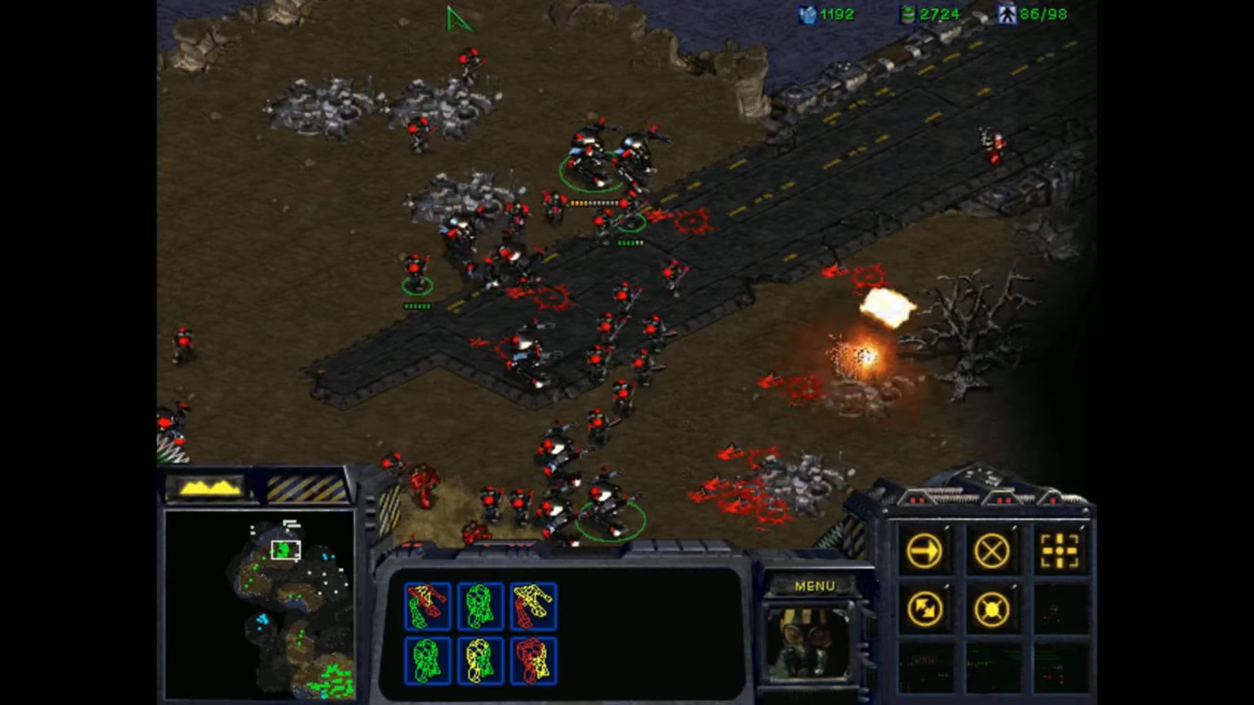 Captura de pantalla - StarCraft: Insurrection