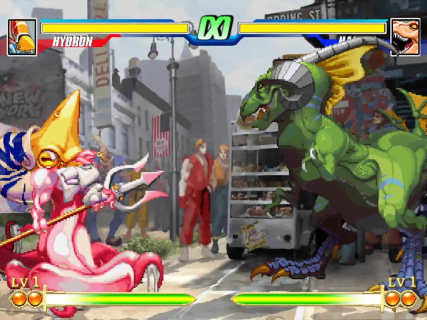 Captura de pantalla - Capcom Fighting Evolution