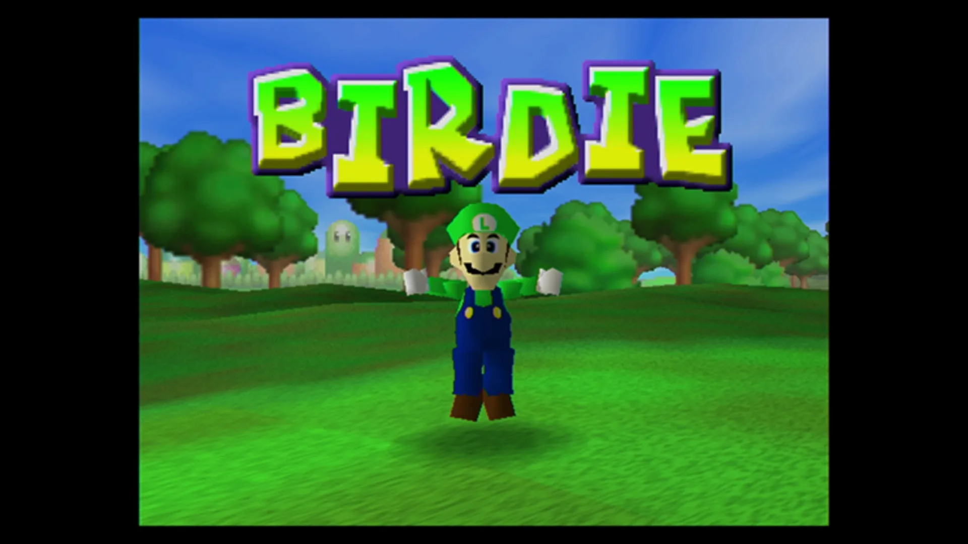 Captura de pantalla - Mario Golf