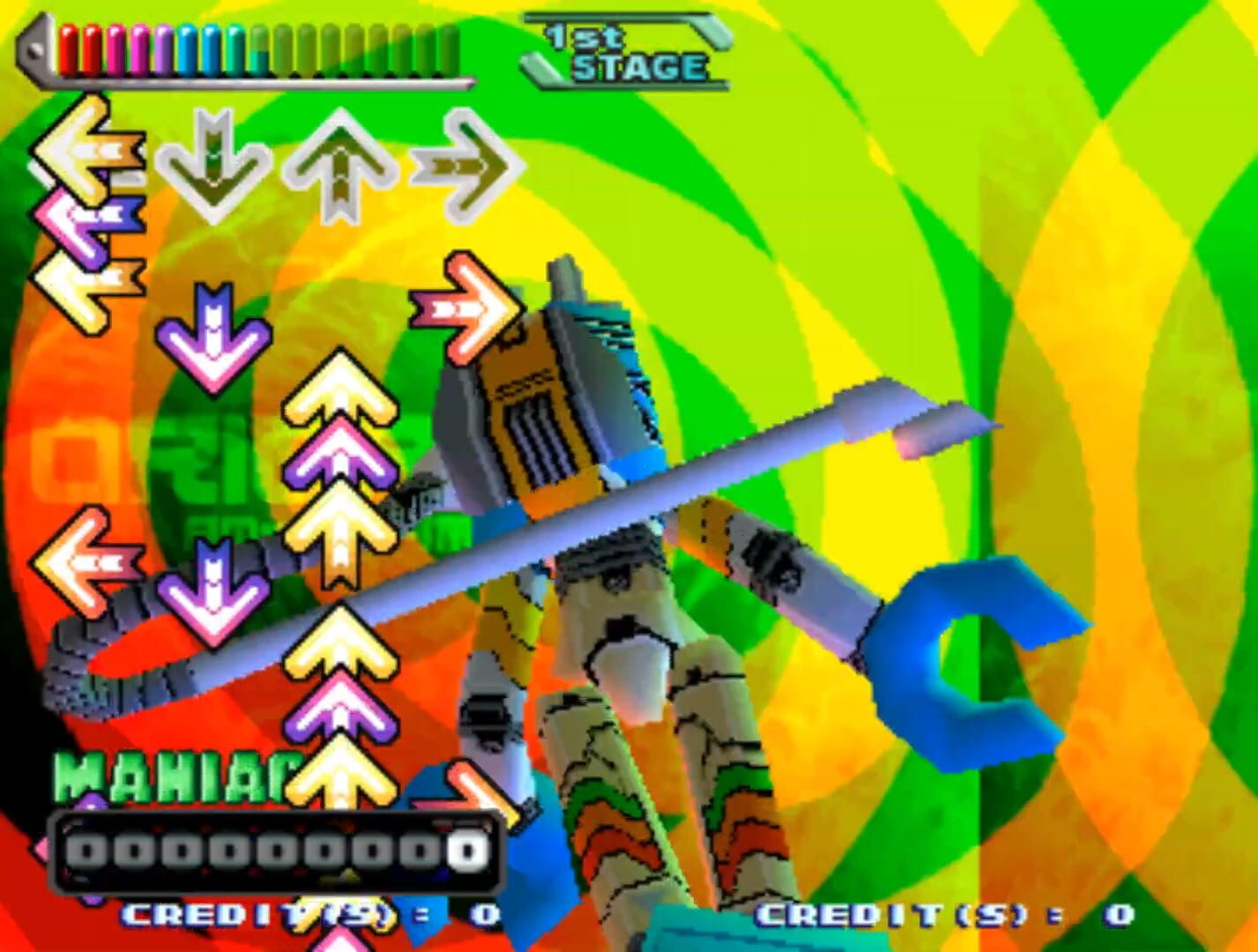 Captura de pantalla - Dance Dance Revolution 4thMix