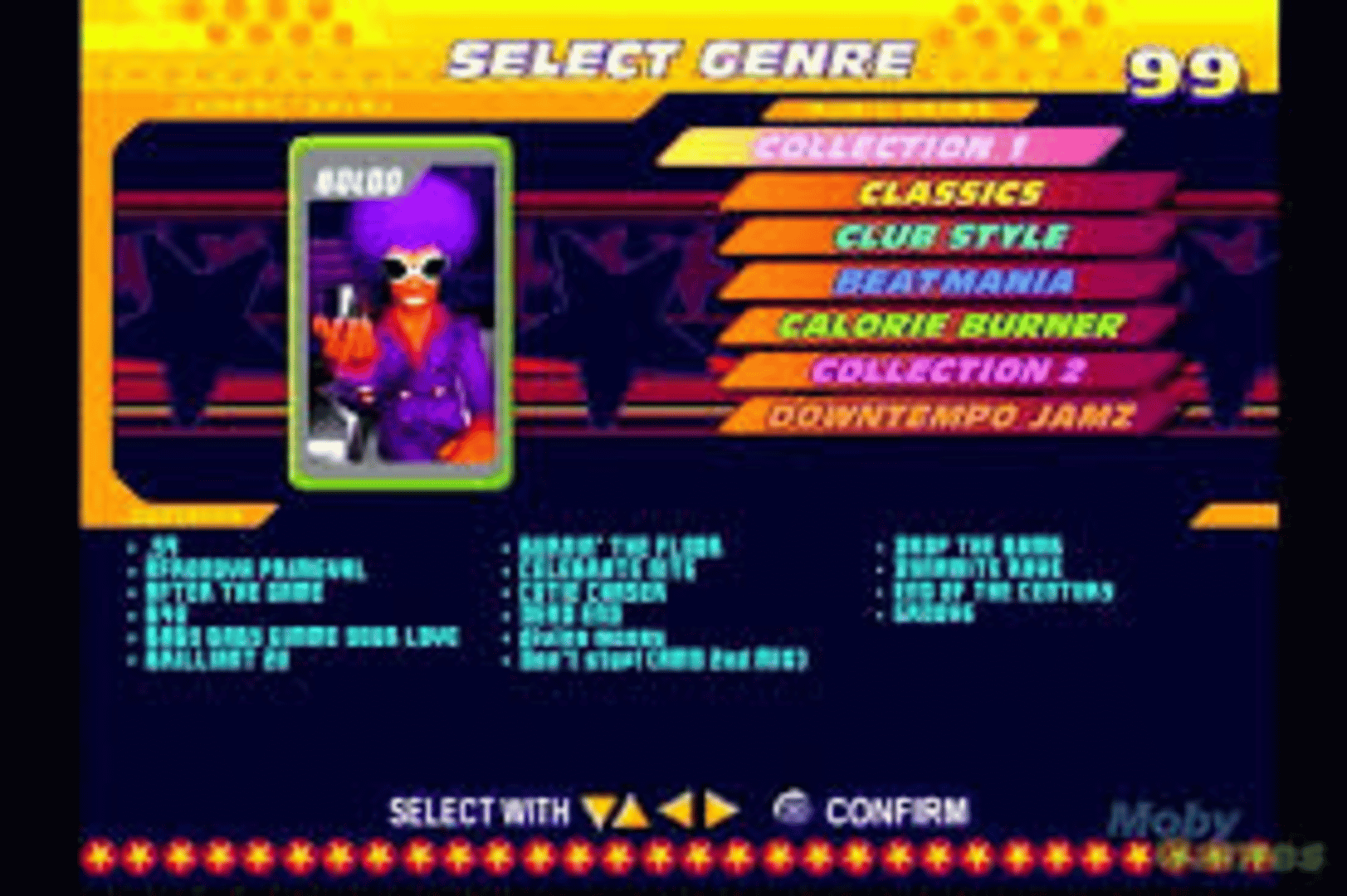 Dance Dance Revolution Konamix screenshot