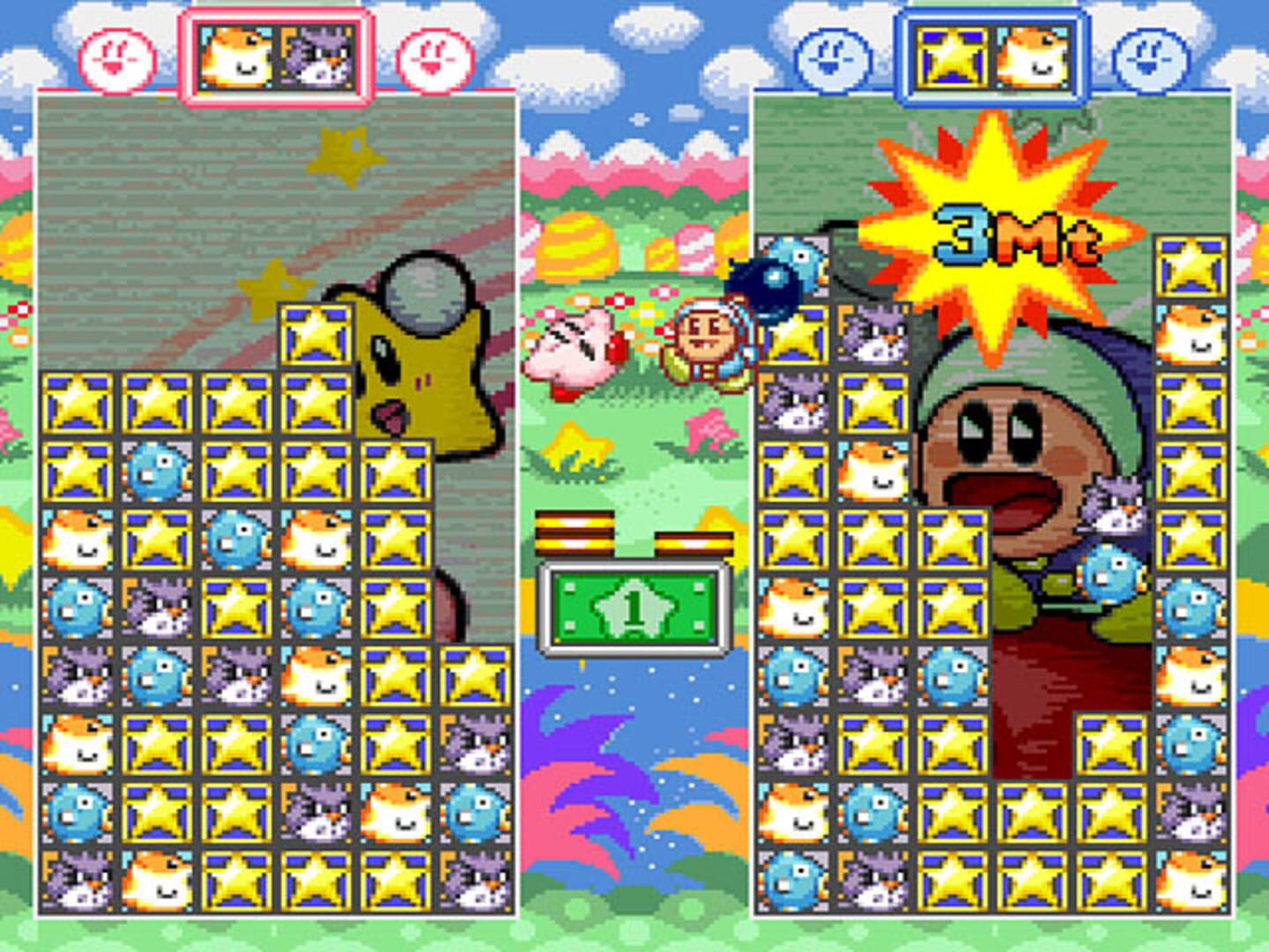 Captura de pantalla - Kirby's Super Star Stacker