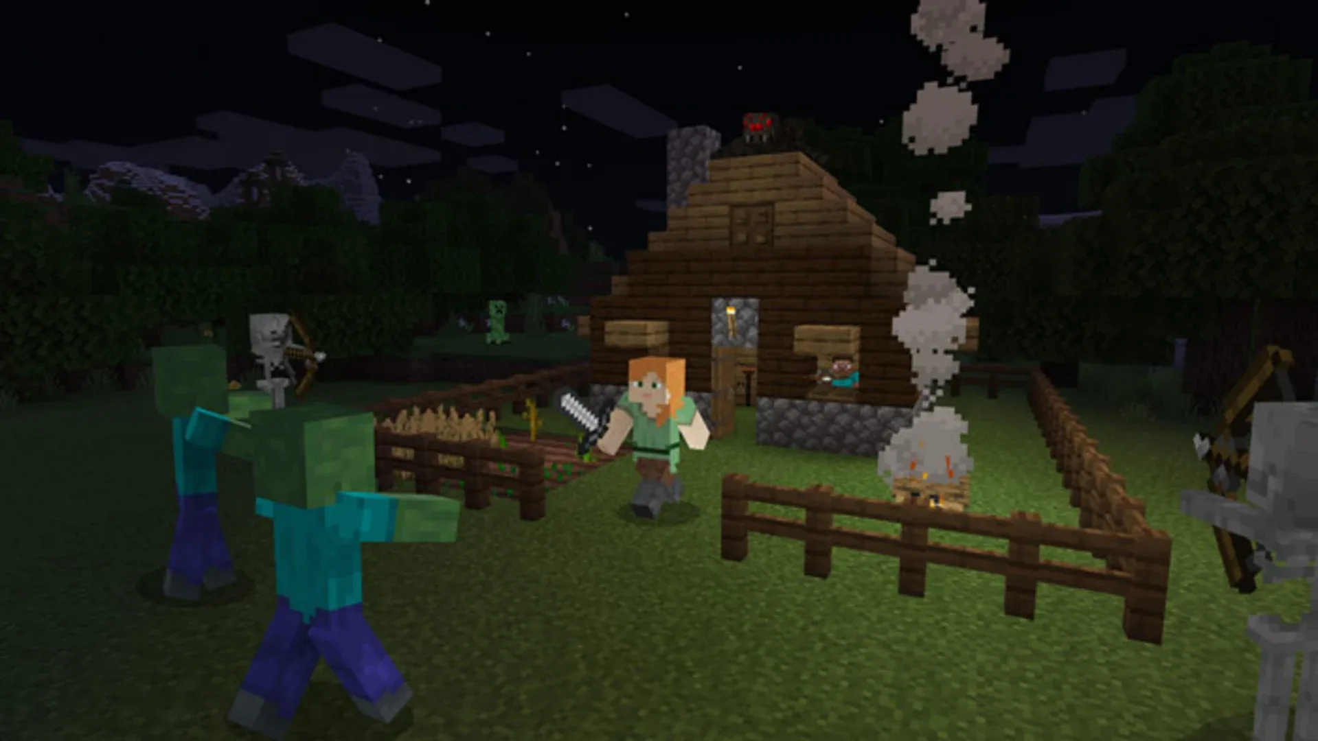 Captura de pantalla - Minecraft