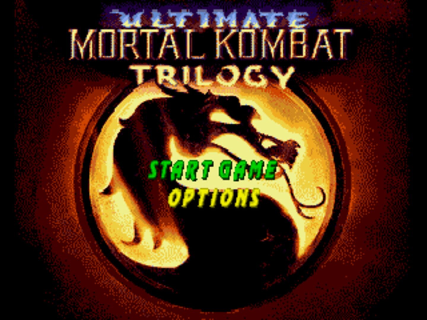 Captura de pantalla - Ultimate Mortal Kombat Trilogy