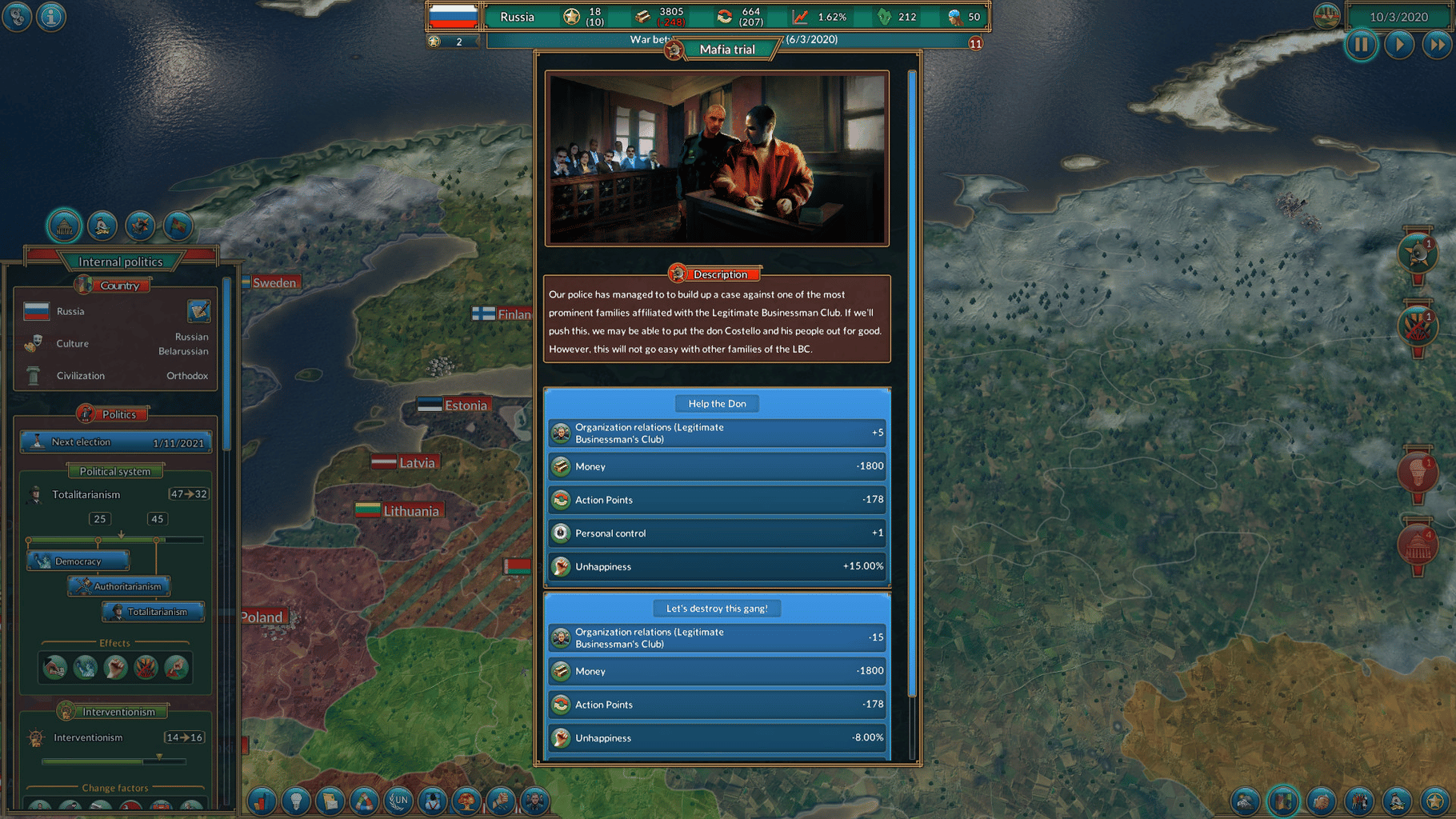 Realpolitiks: New Power screenshot