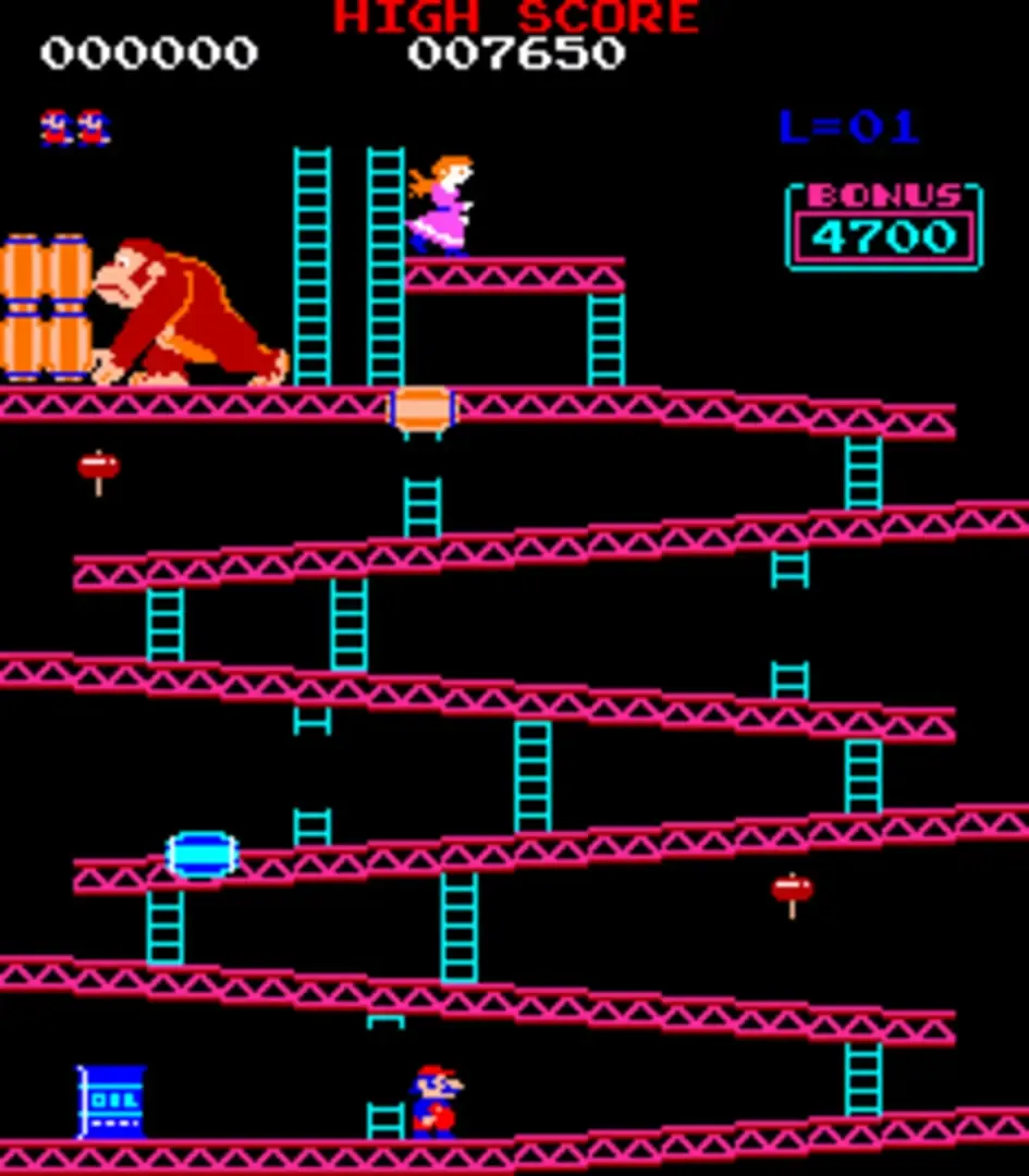 Captura de pantalla - Donkey Kong