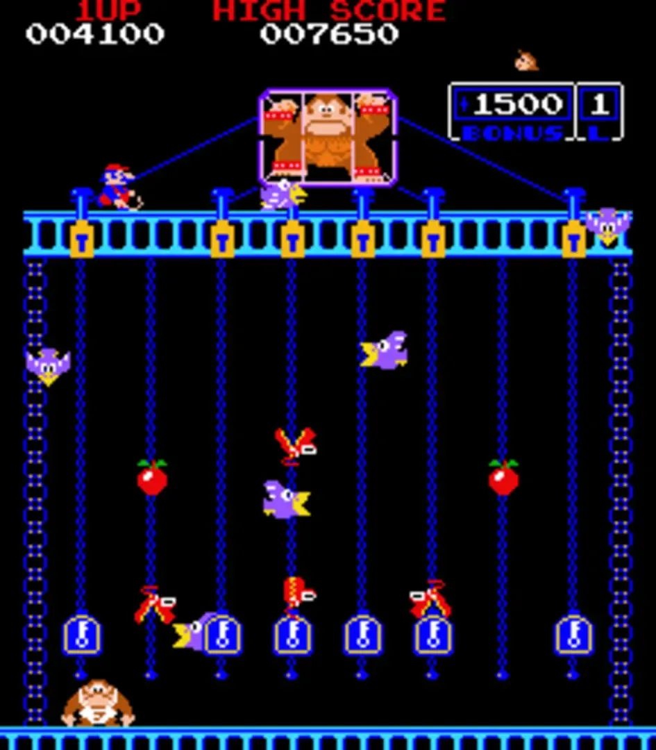 Captura de pantalla - Donkey Kong Junior