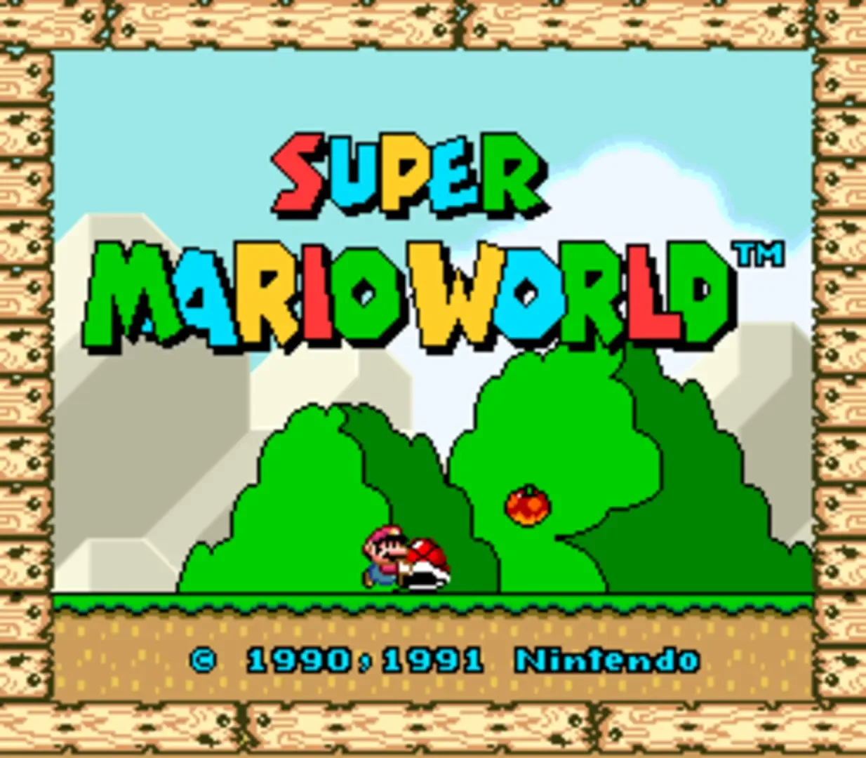 Captura de pantalla - Super Mario World