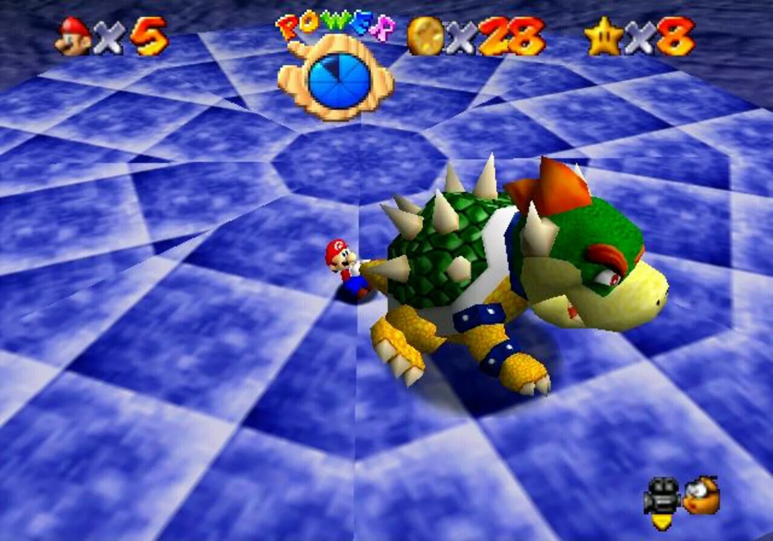Captura de pantalla - Super Mario 64