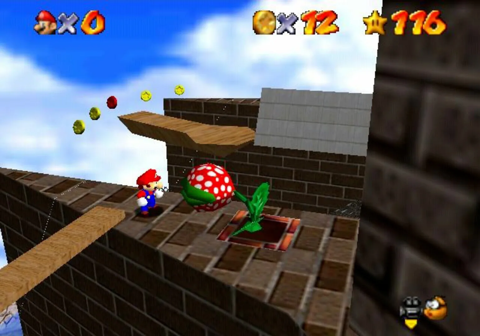Captura de pantalla - Super Mario 64