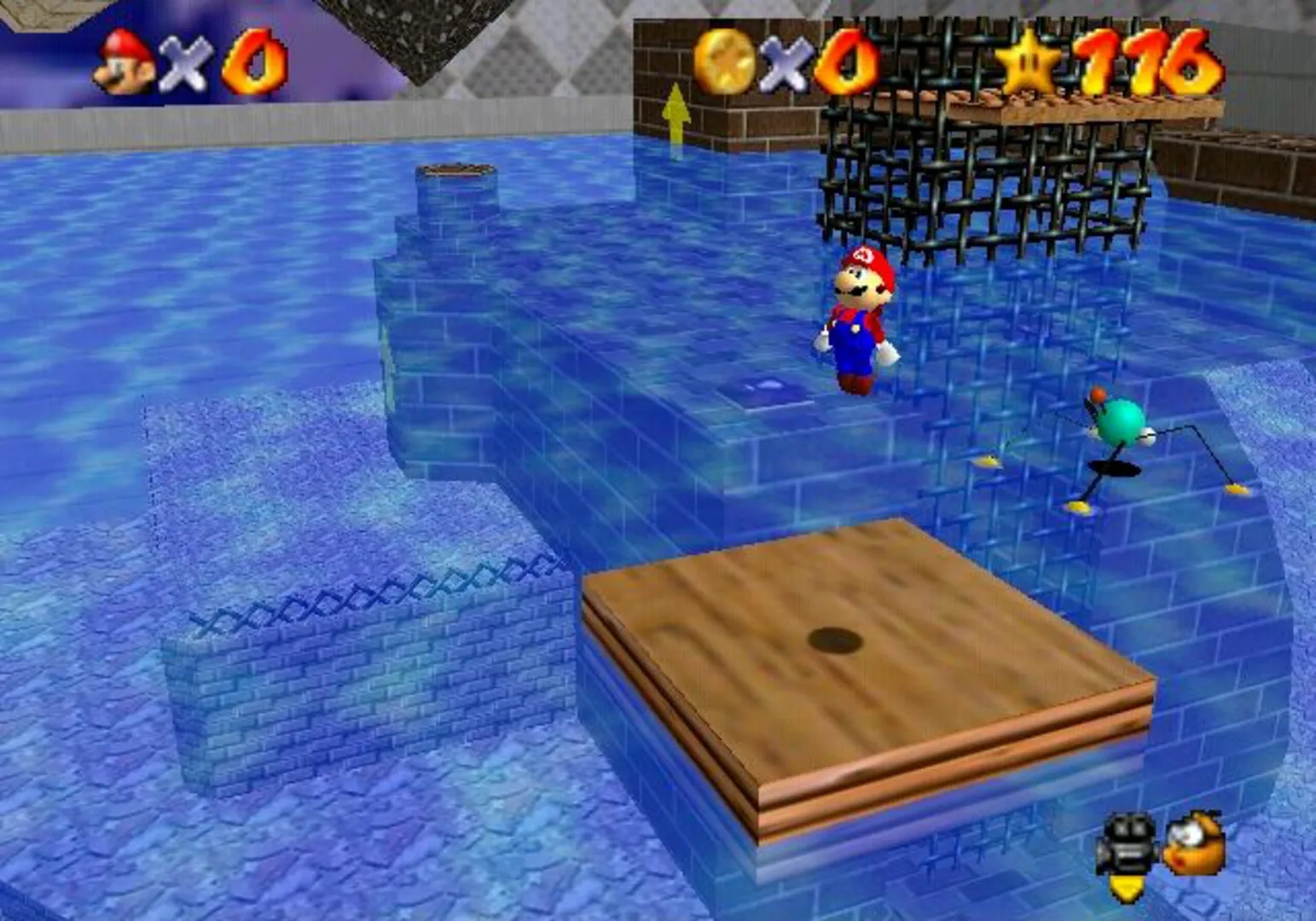 Captura de pantalla - Super Mario 64
