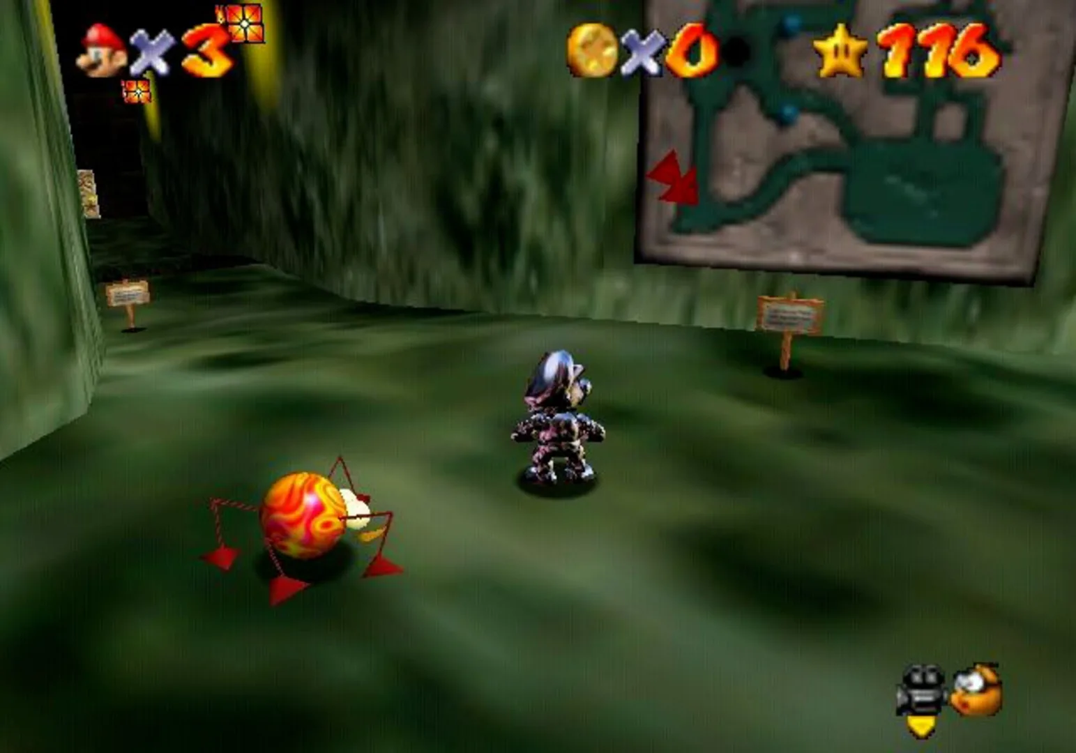 Captura de pantalla - Super Mario 64