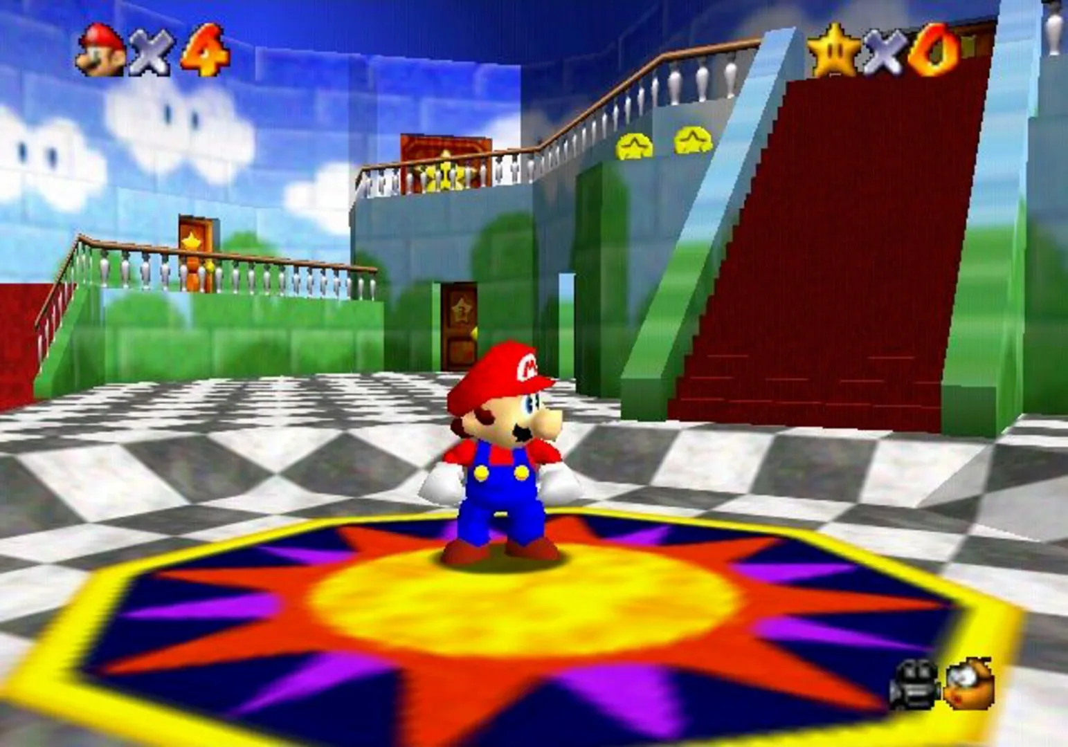 Captura de pantalla - Super Mario 64