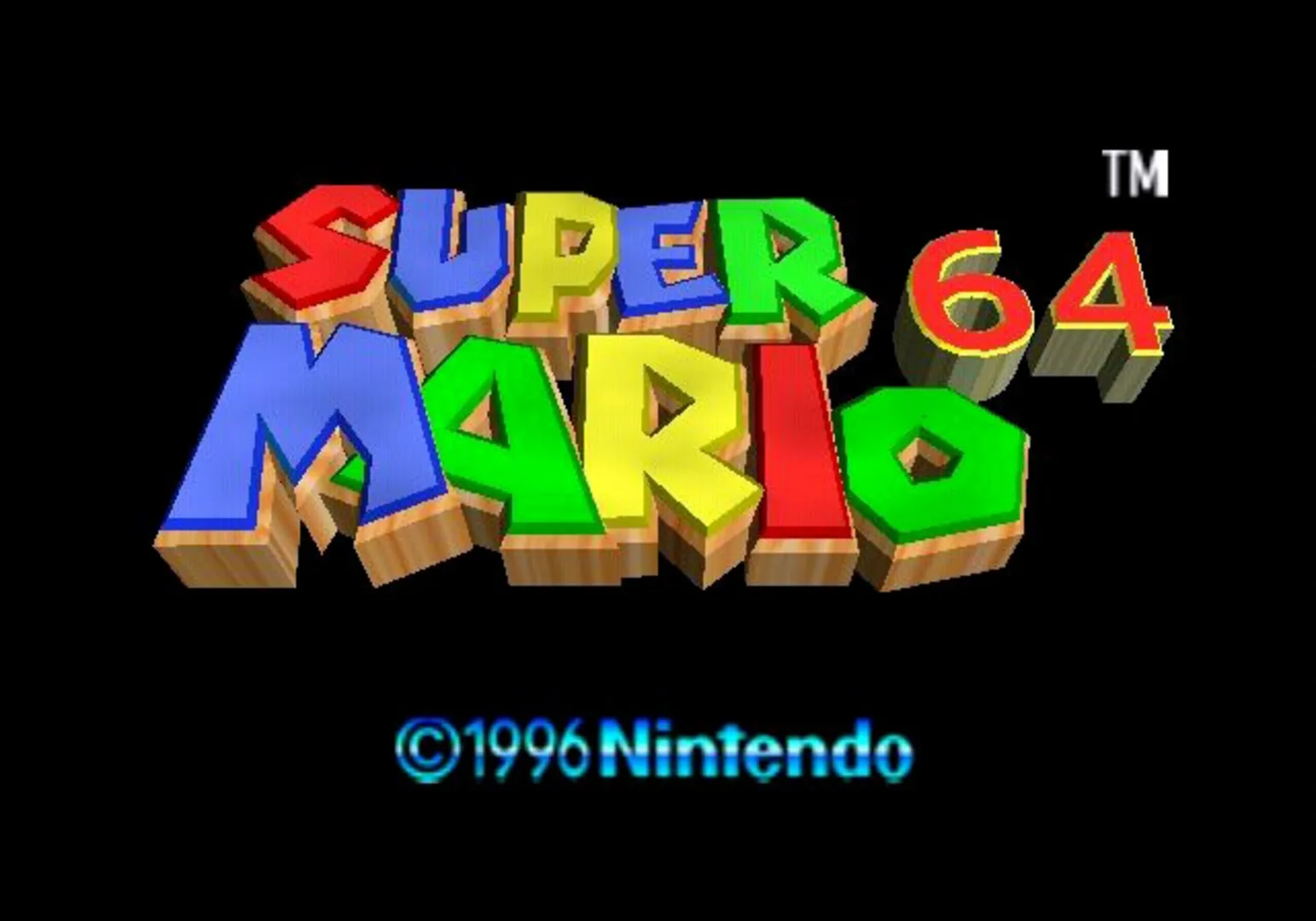 Captura de pantalla - Super Mario 64