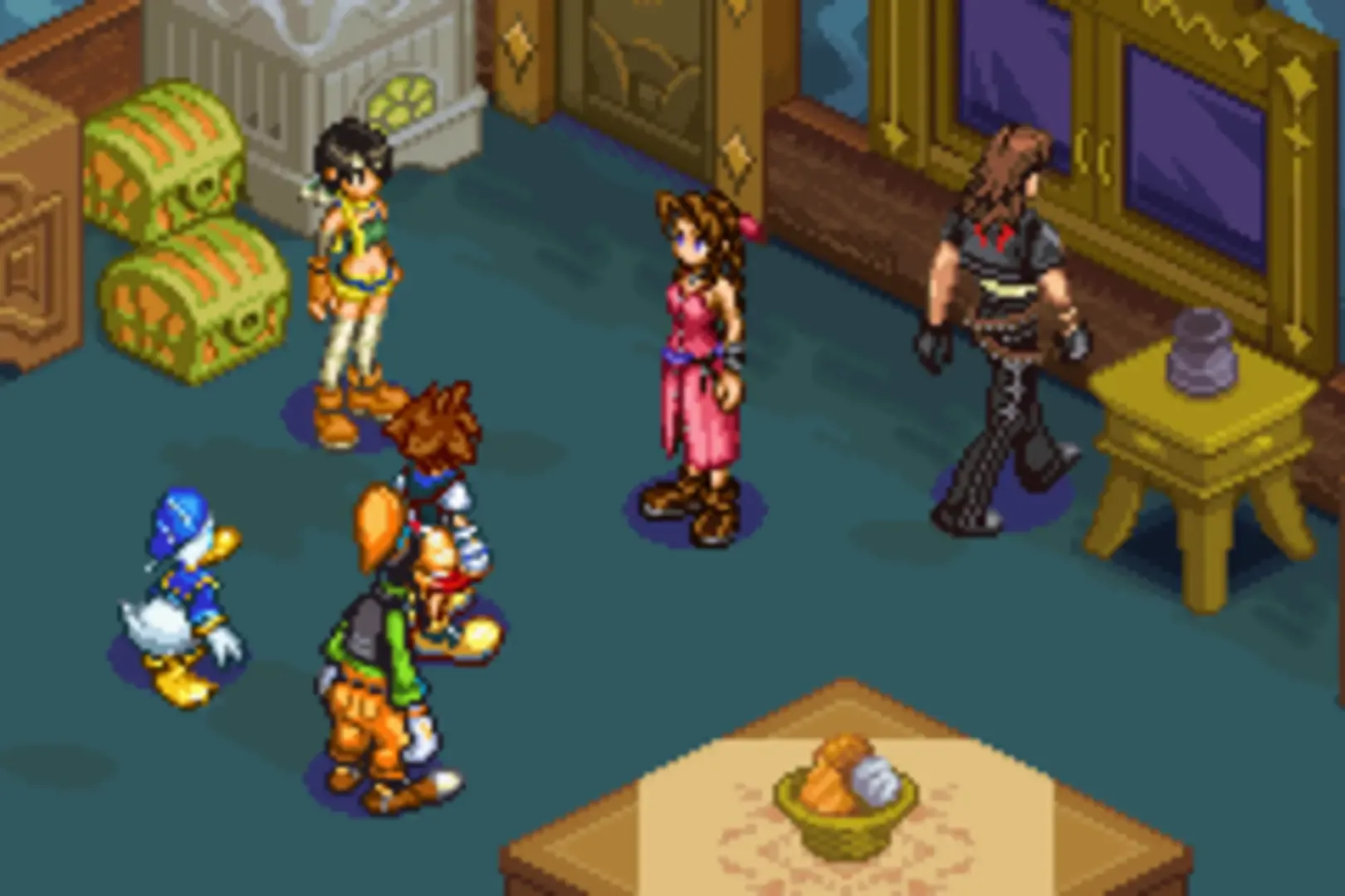 Captura de pantalla - Kingdom Hearts: Chain of Memories
