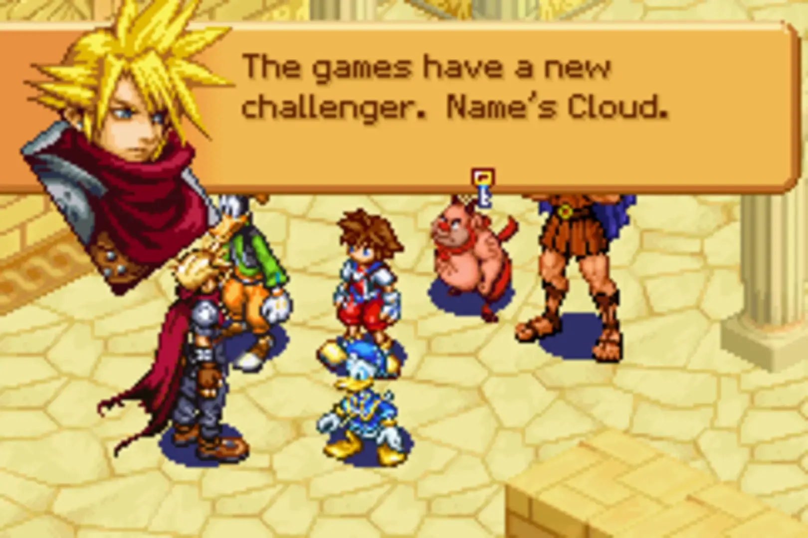 Captura de pantalla - Kingdom Hearts: Chain of Memories