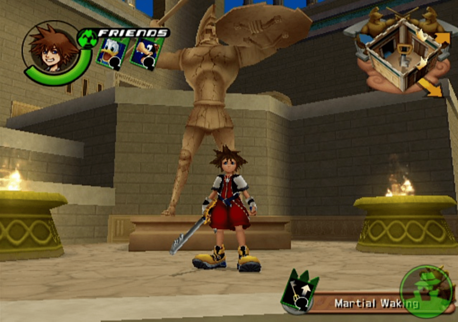 Kingdom Hearts Re:Chain of Memories screenshot