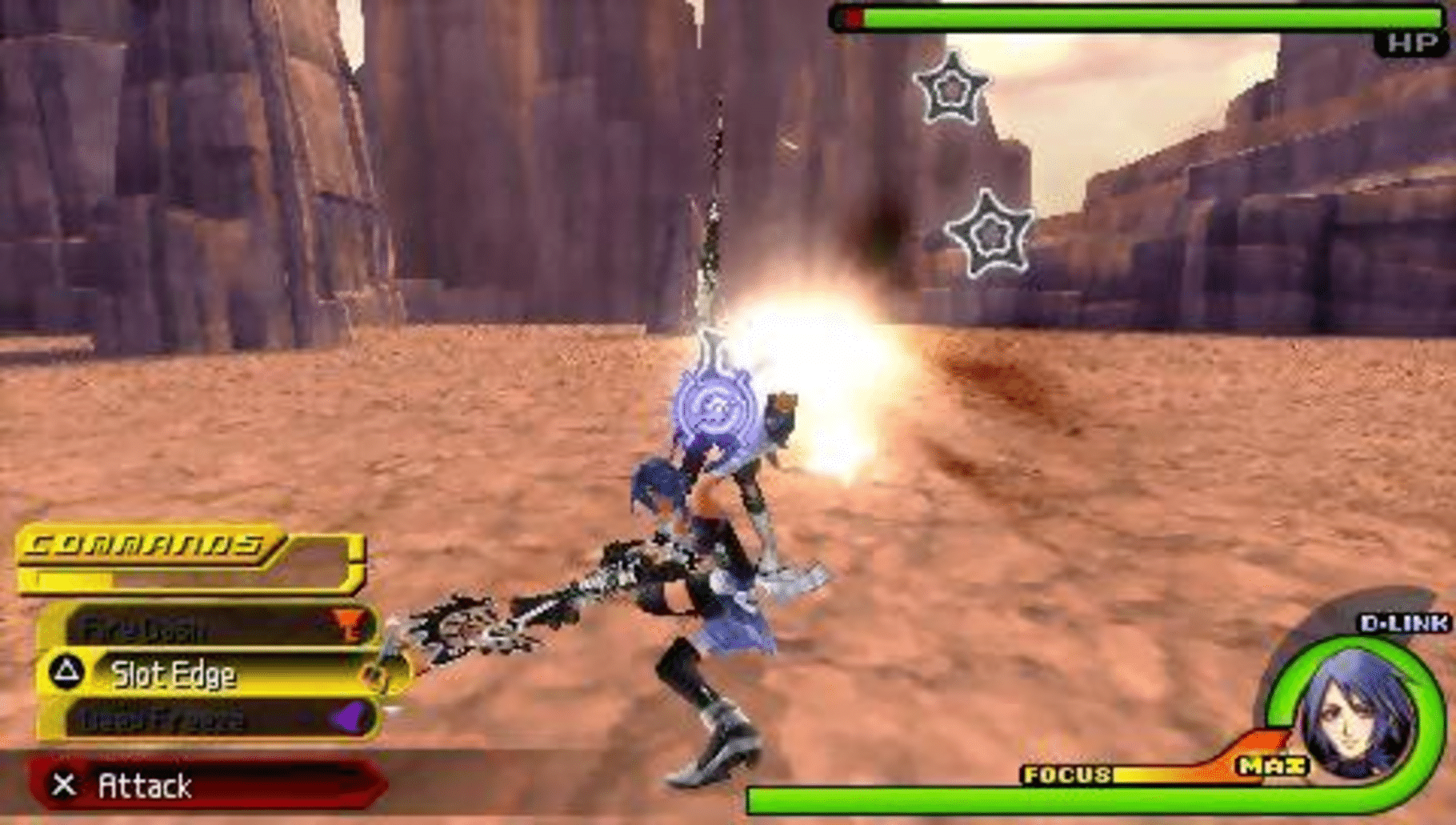 Kingdom Hearts Birth by Sleep screenshot