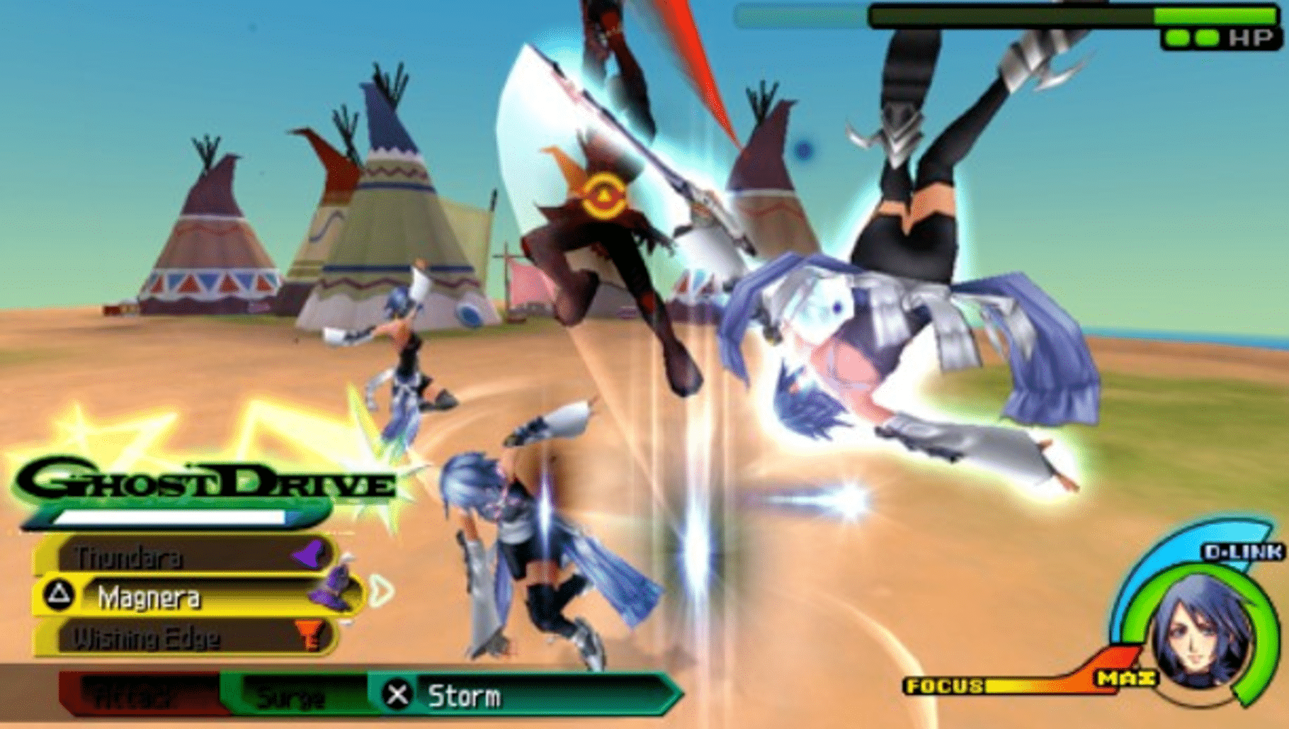 Kingdom Hearts Birth by Sleep screenshot