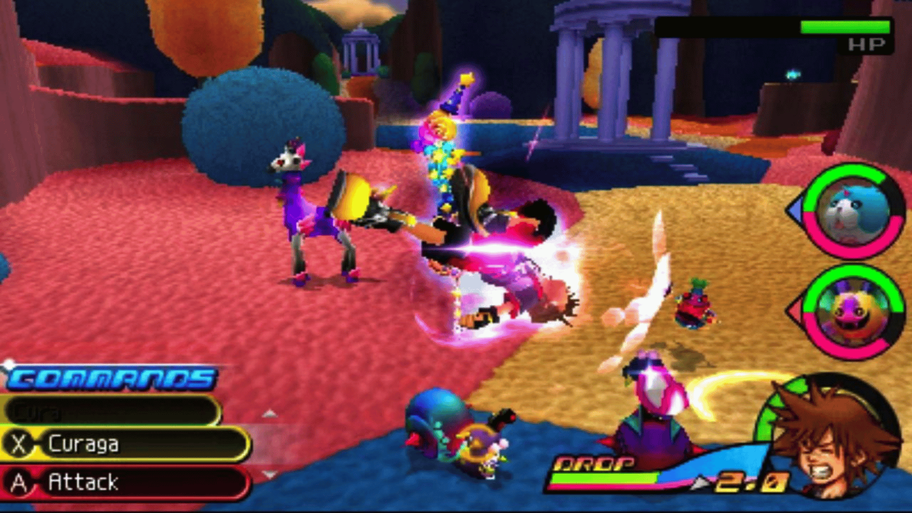 Kingdom Hearts 3D: Dream Drop Distance - Mark of Mastery Edition screenshot