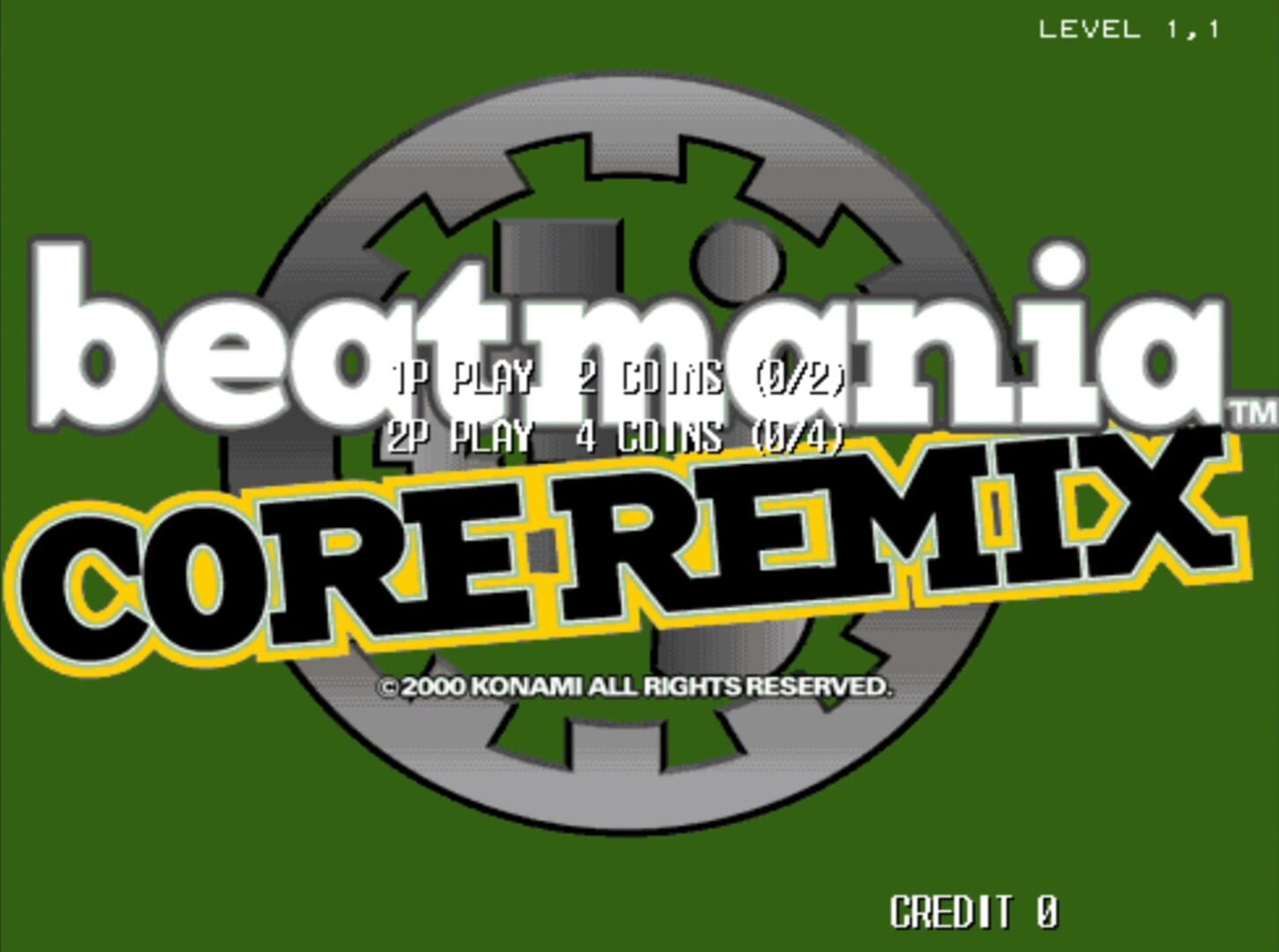 Captura de pantalla - Beatmania Core Remix