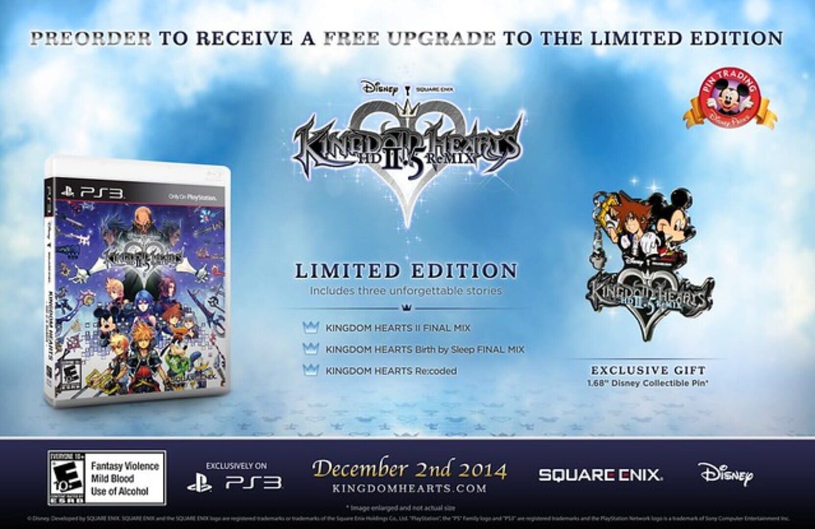 Captura de pantalla - Kingdom Hearts HD 2.5 Remix: Limited Edition