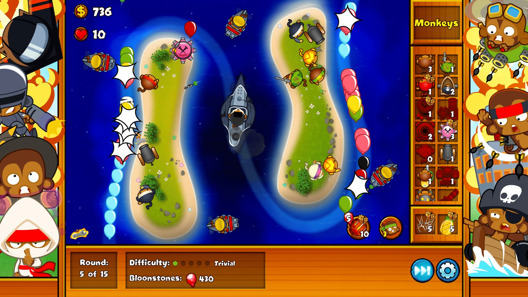 Bloons Monkey City screenshot