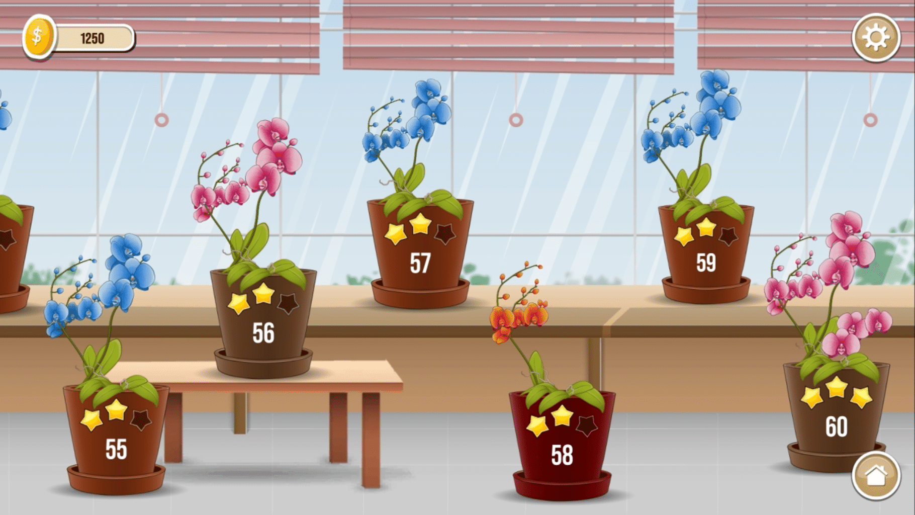 Solitaire TriPeaks Flowers screenshot